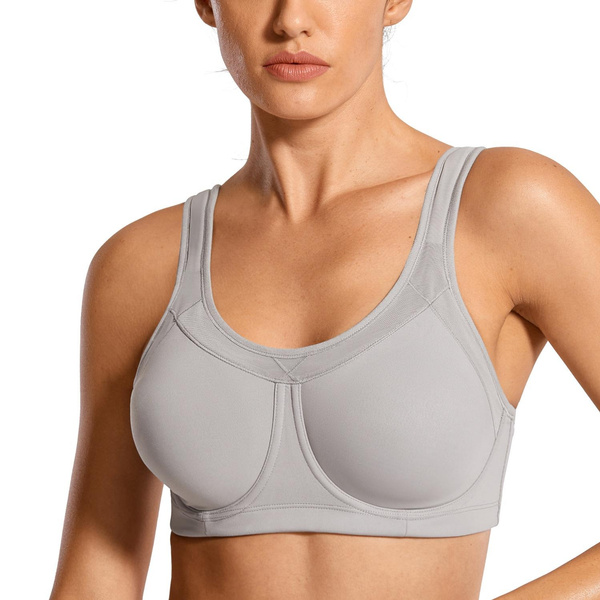 La Isla Women Full Coverage High Impact Shock Control Quick-drying  Underwire Sports Bra for Yoga Gym Fitness Workout Running Women Sportwear  32 34 36