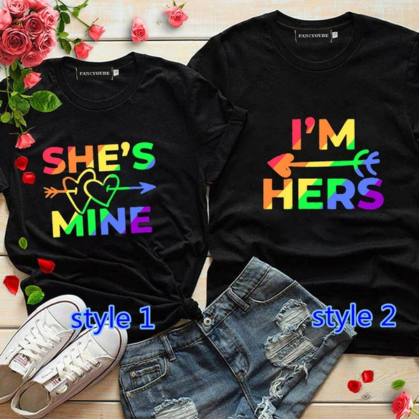 pride couple shirts