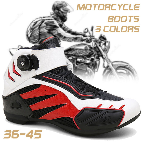 Ankle sale motorcycle boots