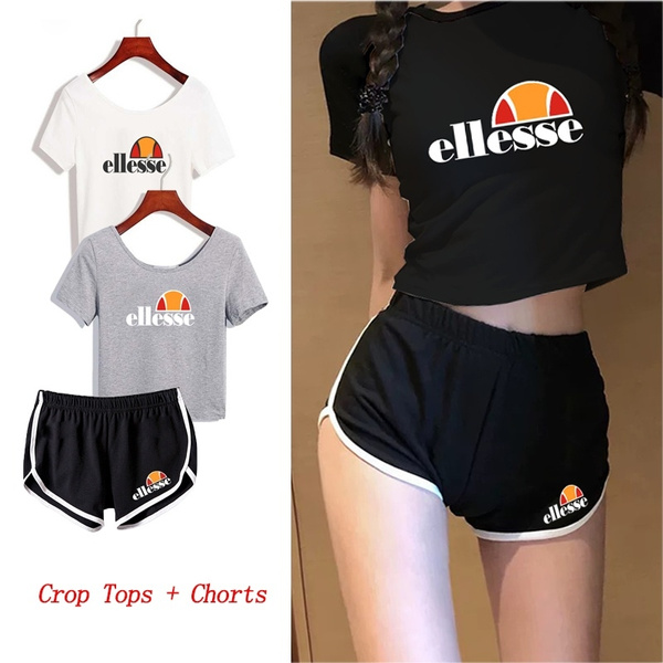 ellesse shorts and top