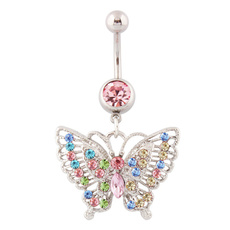 butterfly, Summer, Fashion, sexybellyring