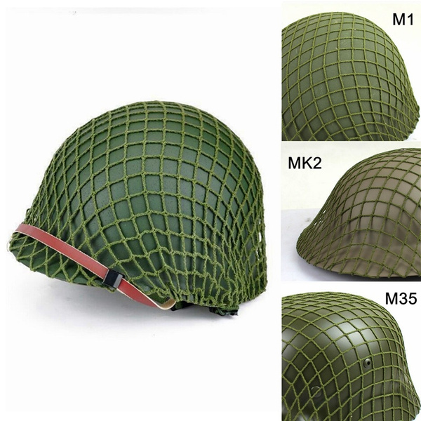 Helmet Net Cover for M1 M35 M88 MK1 MK2 GK80 Army Green 