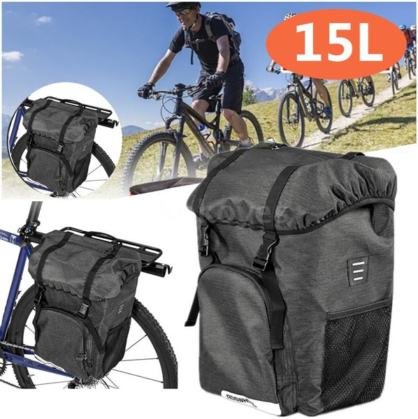 Bike pannier discount rack sports backpack