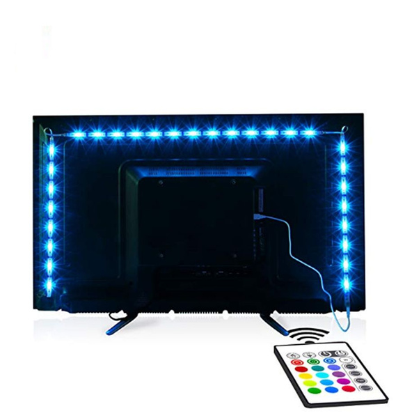 overse Hej hej leksikon 0.5M/1M/2M Led Strip Lights USB Powered DC 5V LED RGB Waterproof TV  Background Lighting | Wish