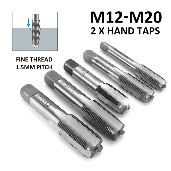 S 1pcs 37mm x 1.5 Metric HSS Right hand Thread Tap M37 x 1.5 mm High quality