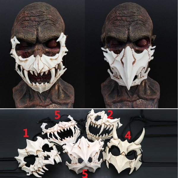 Cosplay Resin Mask Eco-friendly Animal Theme Party Animal Skull Mask | Wish