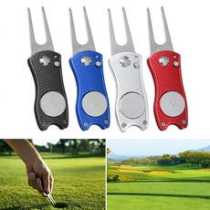 Steel, golfclubbrush, golfballmarker, Golf