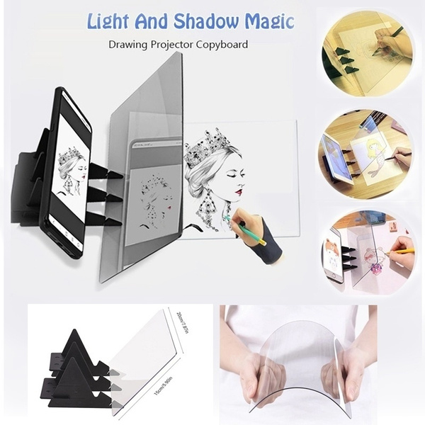 Create Masterpieces with Sketch Tracing Drawing Board - Optical Draw  Projector Art Tool!