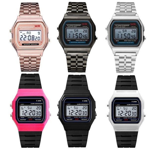 style 2 led digital watch