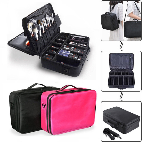 Makeup Bag Cosmetic Case Storage Handle Organizer Travel Kit