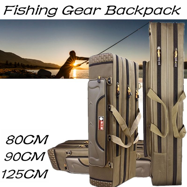 Fishing Gear Bag  Fishing Rod Bag - Fishing Rod Bag Hard Shell
