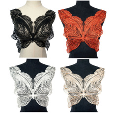 butterfly, lace trim, Flowers, レースモチーフ