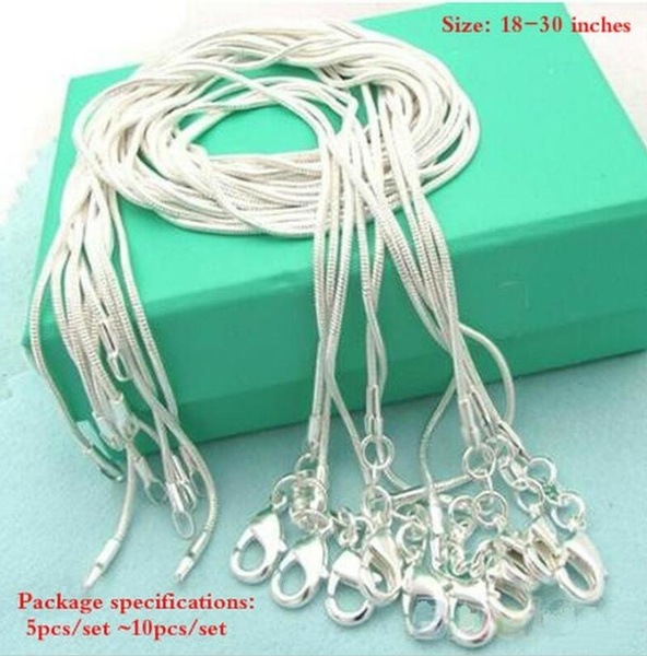 925 sterling silver necklace chain 