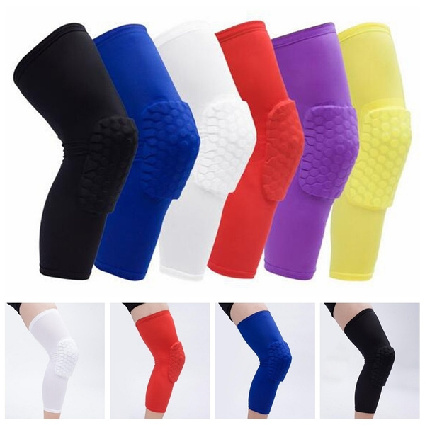 NEW Men Leggings Knee Braces Breathable Cellular Basketball