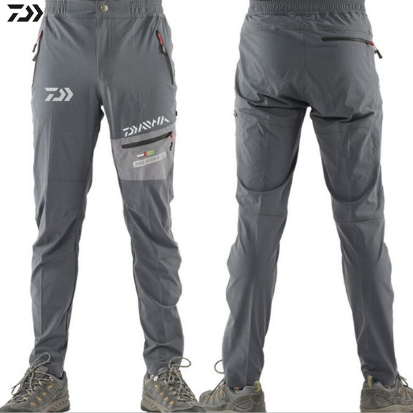 DAIWA Men Pants Waterproof and Windproof Fishing Pants Breathable Outdoor  Hiking Camping Trousers Quick-drying Pants, Men's Fashion, Bottoms, Trousers  on Carousell
