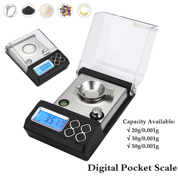Mini High Precision Portable Scale  Digital Scale Gold Jewelry Battery Weigher