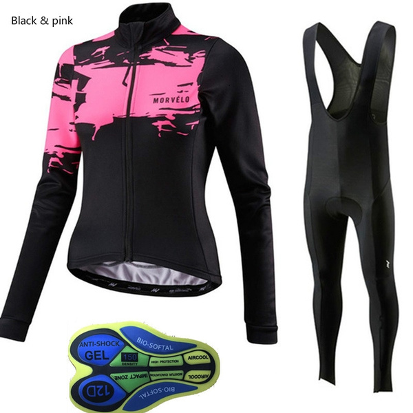 Women Cycling Clothing Mtb Bicycle Cycling Jersey Ropa Ciclismo Invierno  Mujer Sport Kits