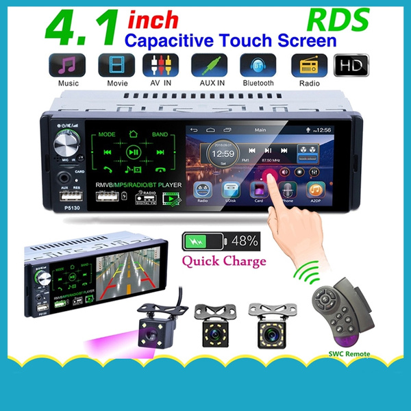 Autoradio1 din Car Radio 4.1" Inch Touch Screen Car Stereo Multimedia