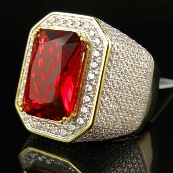 Mens hot sale ruby jewelry