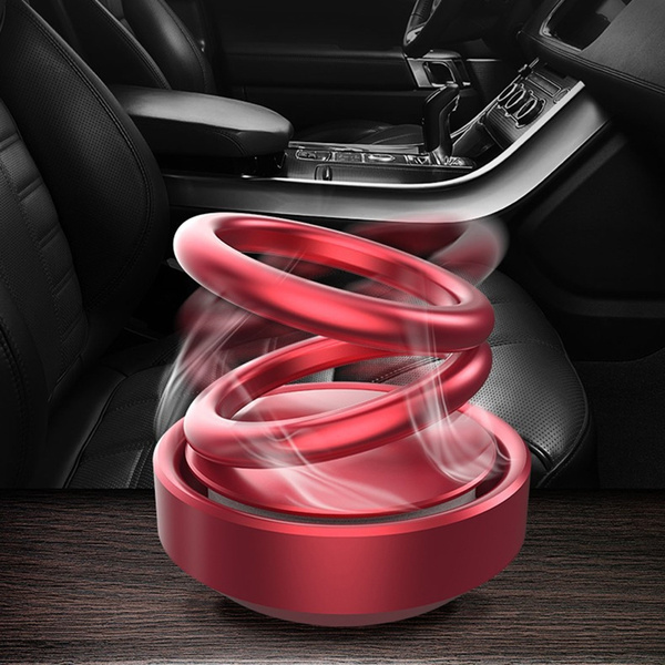 Car Double Loop Rotary Suspension Dashboard Perfume Seat Air Freshener Auto  Aromatherapy Diffuser Interior Decor Car Accessories