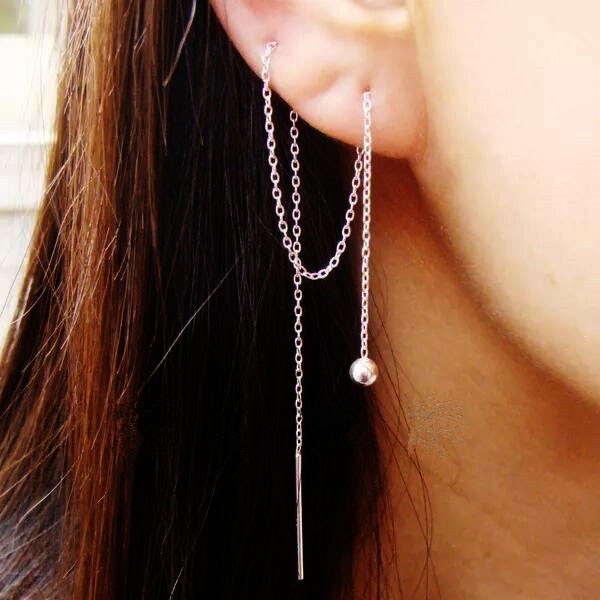 Helix Threader Earrings 2024 www.epicamlv