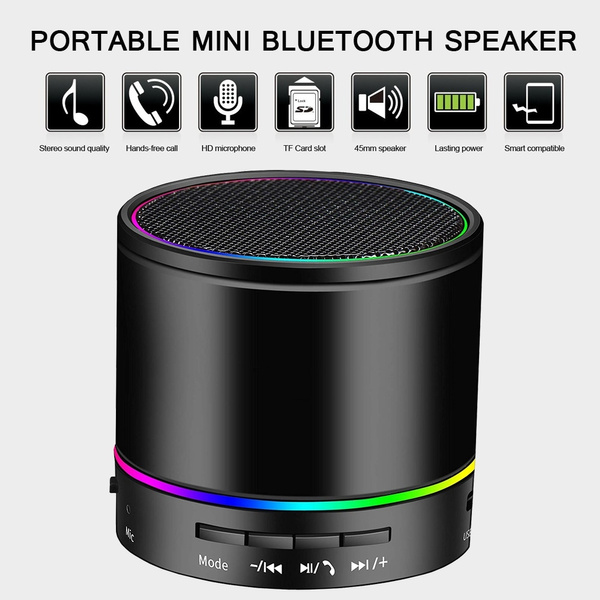 Mini stereo 2024 bluetooth speaker