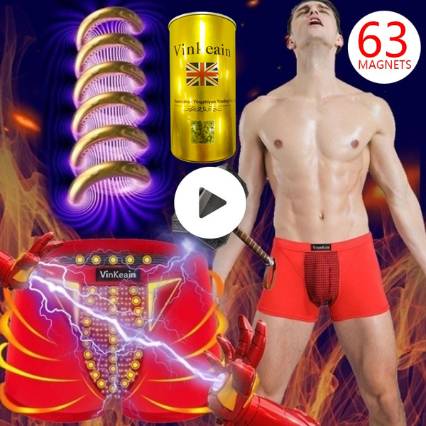 2019 New Men Health Magnetic Therapy Underwear 63 Pcs Magnets