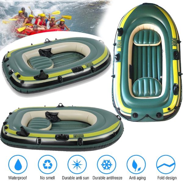 Schlauchboot Ruderboot 2/3 Personen Fischen Drifting Diving aufblasbares Rudern* Schlauchboot Ruderboot 2/3 Personen Fischen Drifting Diving aufblasbares Rudern*