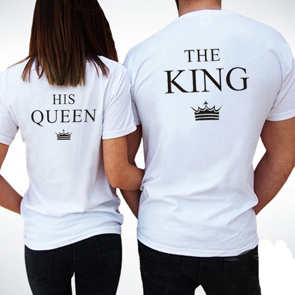 King and queen hot sale birthday shirts