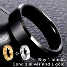 Stainless Steel, Jewelry, Stainless steel ring, simplering