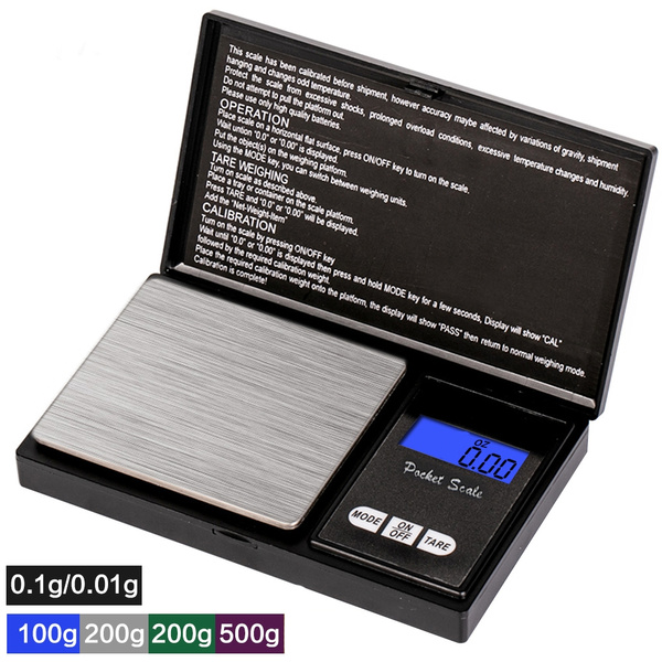 Mini Portable Pocket Jewelry Scales Precision Digital Weight Electronic Balance