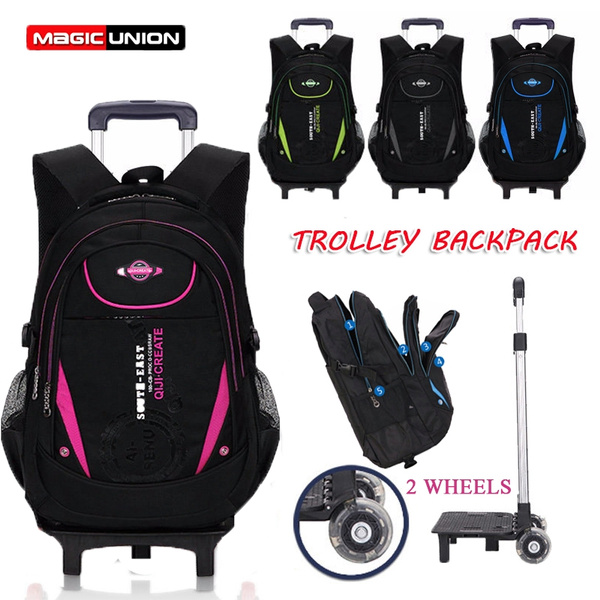 removable trolley backpack