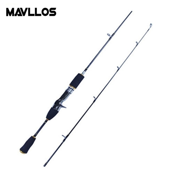 Mavllos 1.2M 1.5M Fast Action Hard Lure Bait Casting Fishing Rod Carbon  Fiber Ultralight Ice Fishing Casting Rod Lure Rods