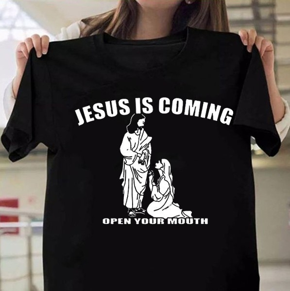 jesus is coming open your mouth