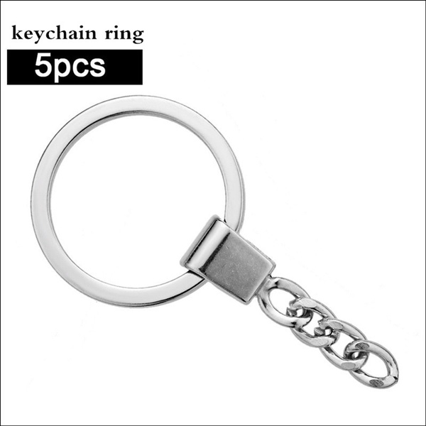 Stainless Steel Key Rings -flat Key Rings - Large Split Key Rings