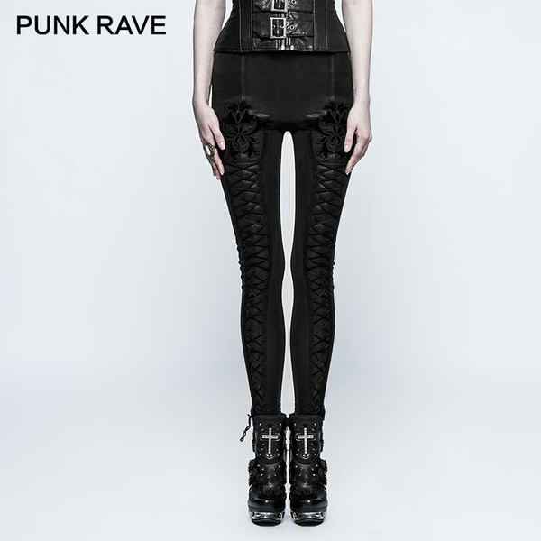 PUNK RAVE Gothic Flocking Thickened 