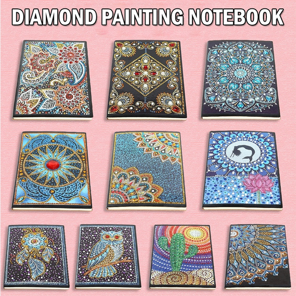 5D A5 Diamond Painting Notebook Cross