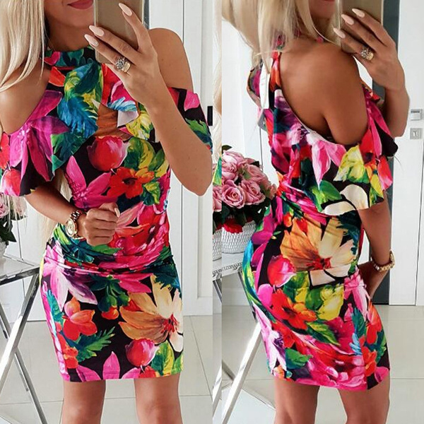 Off the Shoulder Hawaiian Dresses