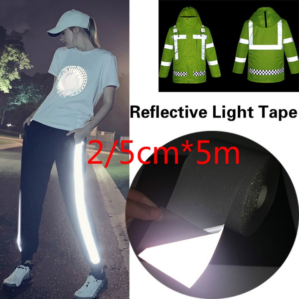 NEW Reflective Light Heat Transfer Vinyl Tape DIY Clothing Bag Hand Craft