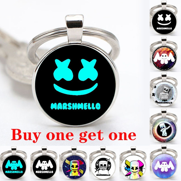 Marshmello keyring deals