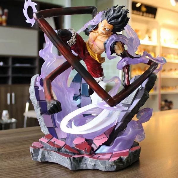 One Piece Monkey D Luffy Gear 4 Snakeman Action Figure Toys Luffy Collection Model Decoration Wish