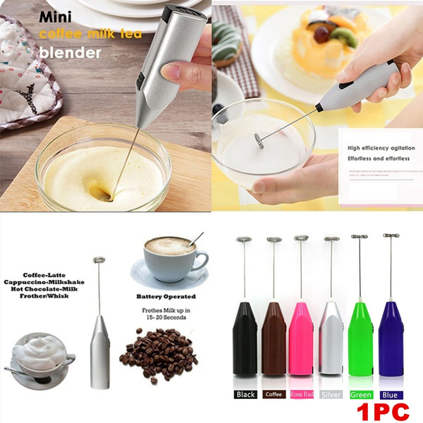 1pc Household Electric Milk Frother Foamer And Coffee Stirrer