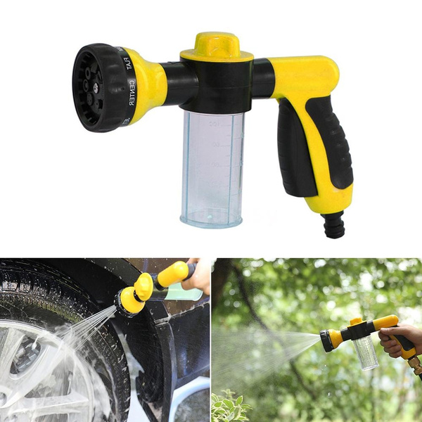 Foam Sprayer Garden Water Hose Foam Nozzle Soap Dispenser Gun for