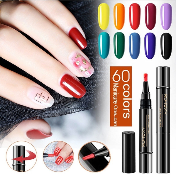 Soak Off UV Gel Nail Polish Pen 3 In 1 With Top Coat And Base Coat &  Professional Nail Art To Choose From Free Fast Shipping From Jamescharles,  $3.56 | DHgate.Com