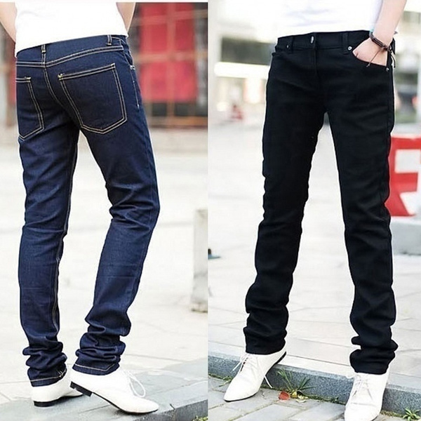 Men's pencil store jeans