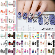 Nails, nail stickers, Flowers, diynailsticker
