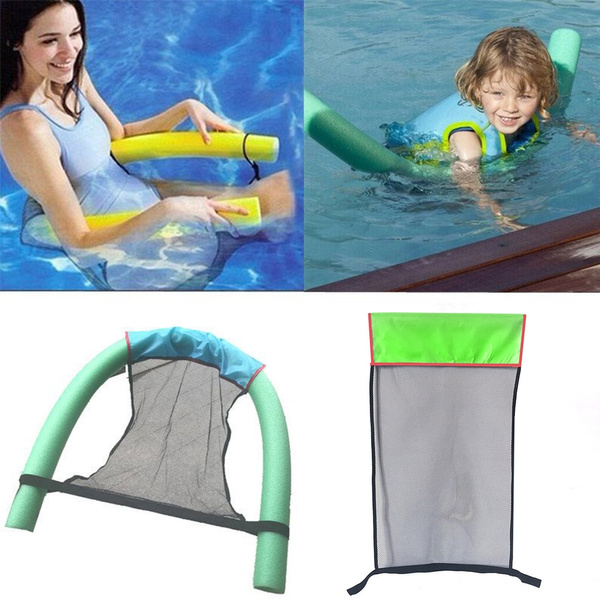 1Pc Pool Noodle Chair Net Swimming Bed Seat Floating Chair DIY Accessories 