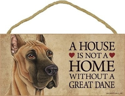 A House Is Not A Home ... Australian Shepherd Wood Dog Sign Wall Plaque 5 x 10