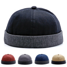 Cotton, brimlesshat, beanies hat, skullcap