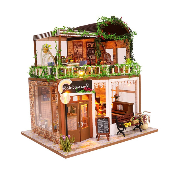 dollhouse coffee shop